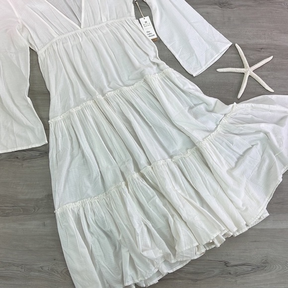 🔆BILLABONG🔆 WANDER LUST WHITE MAXI DRESS - Picture 12 of 15